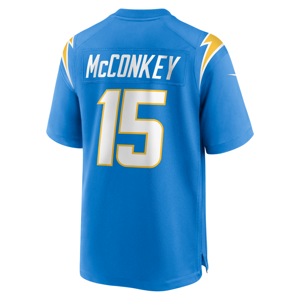 Ladd McConkey Los Angeles Chargers Alternate Super Chargers Game Jersey - Navy