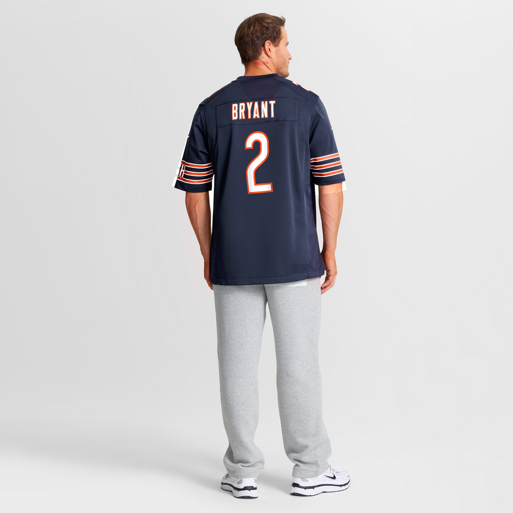 Coby Bryant Chicago Bears Game Jersey - Navy