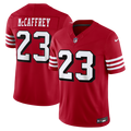 Christian McCaffrey San Francisco 49ers Alternate Vapor F.U.S.E. Stitched Limited Jersey - Scarlet
