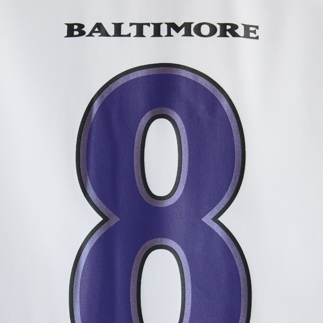 Lamar Jackson Baltimore Ravens Game Jersey - White
