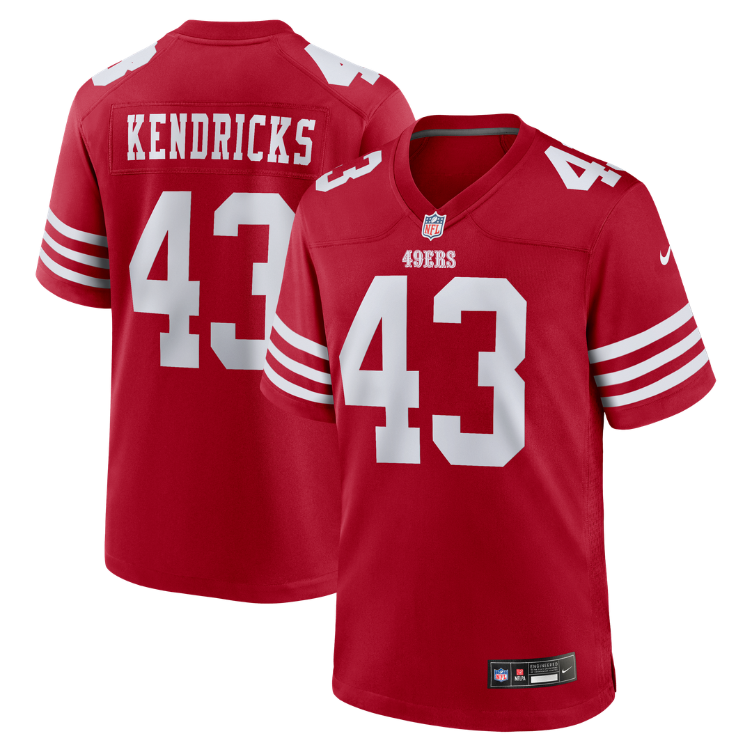 Eric Kendricks San Francisco 49ers Game Jersey - Scarlet