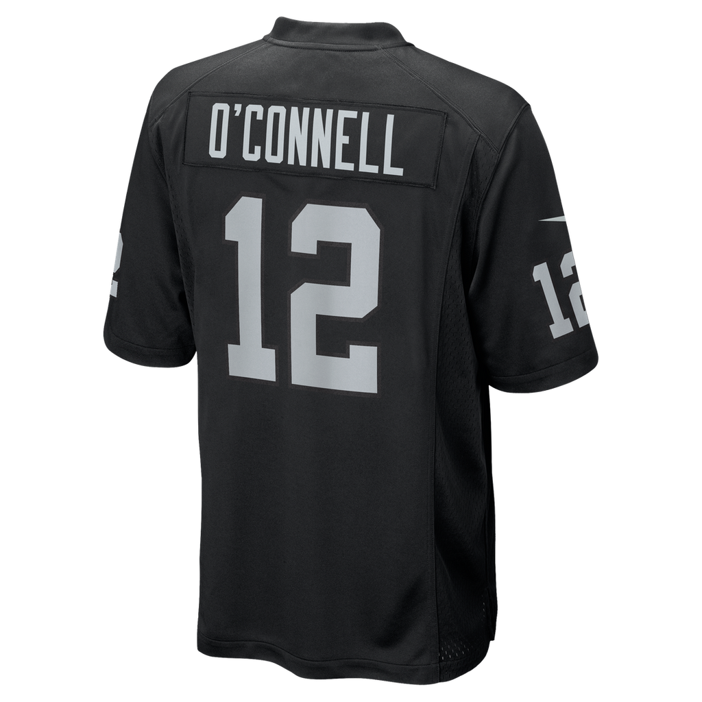Aidan O'Connell Las Vegas Raiders Game Jersey - Black