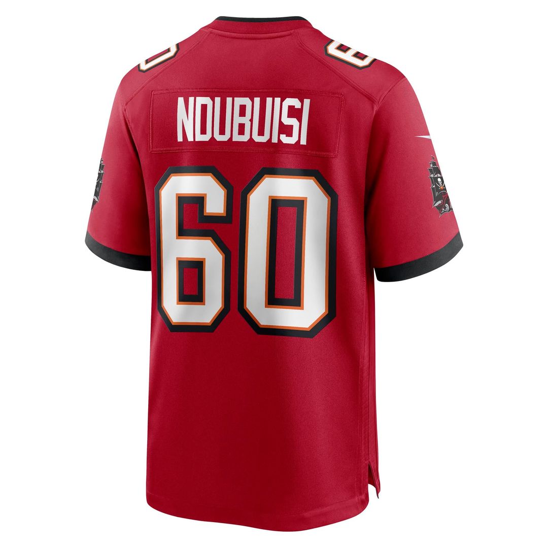 Haggai Ndubuisi Tampa Bay Buccaneers Game Jersey - Red