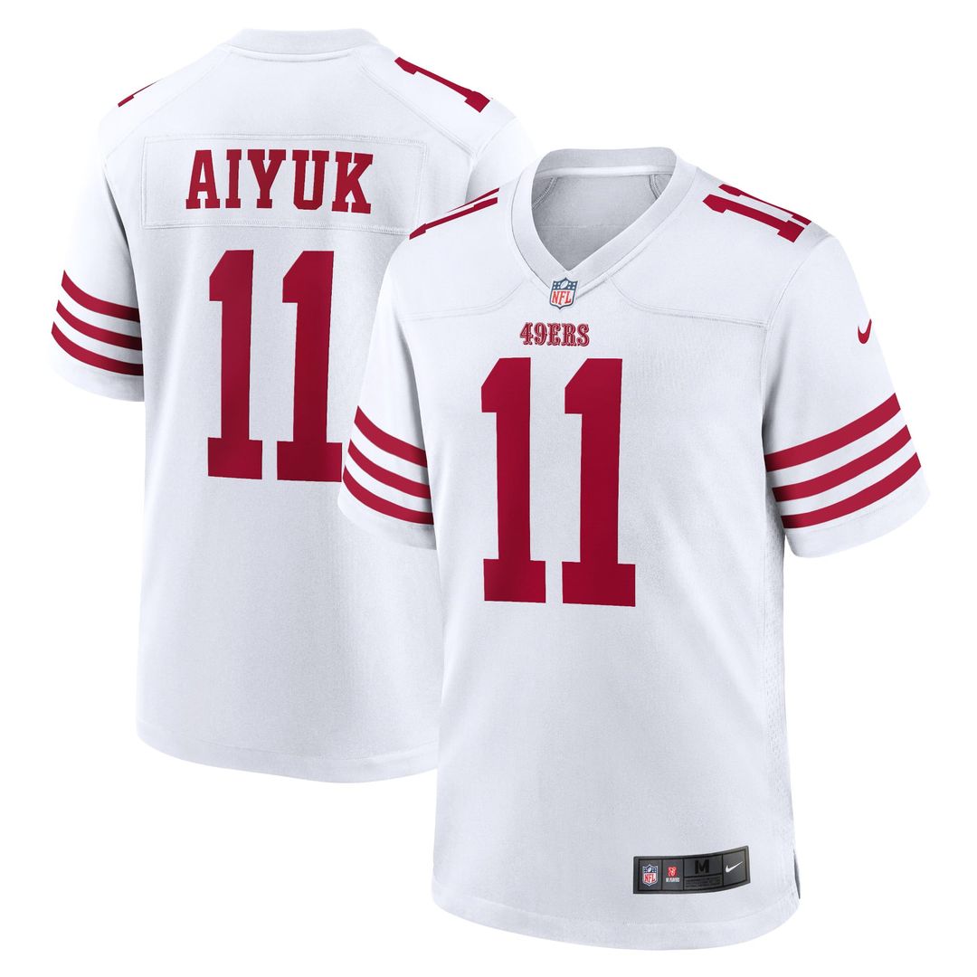 Brandon Aiyuk San Francisco 49ers Team Game Jersey - Scarlet