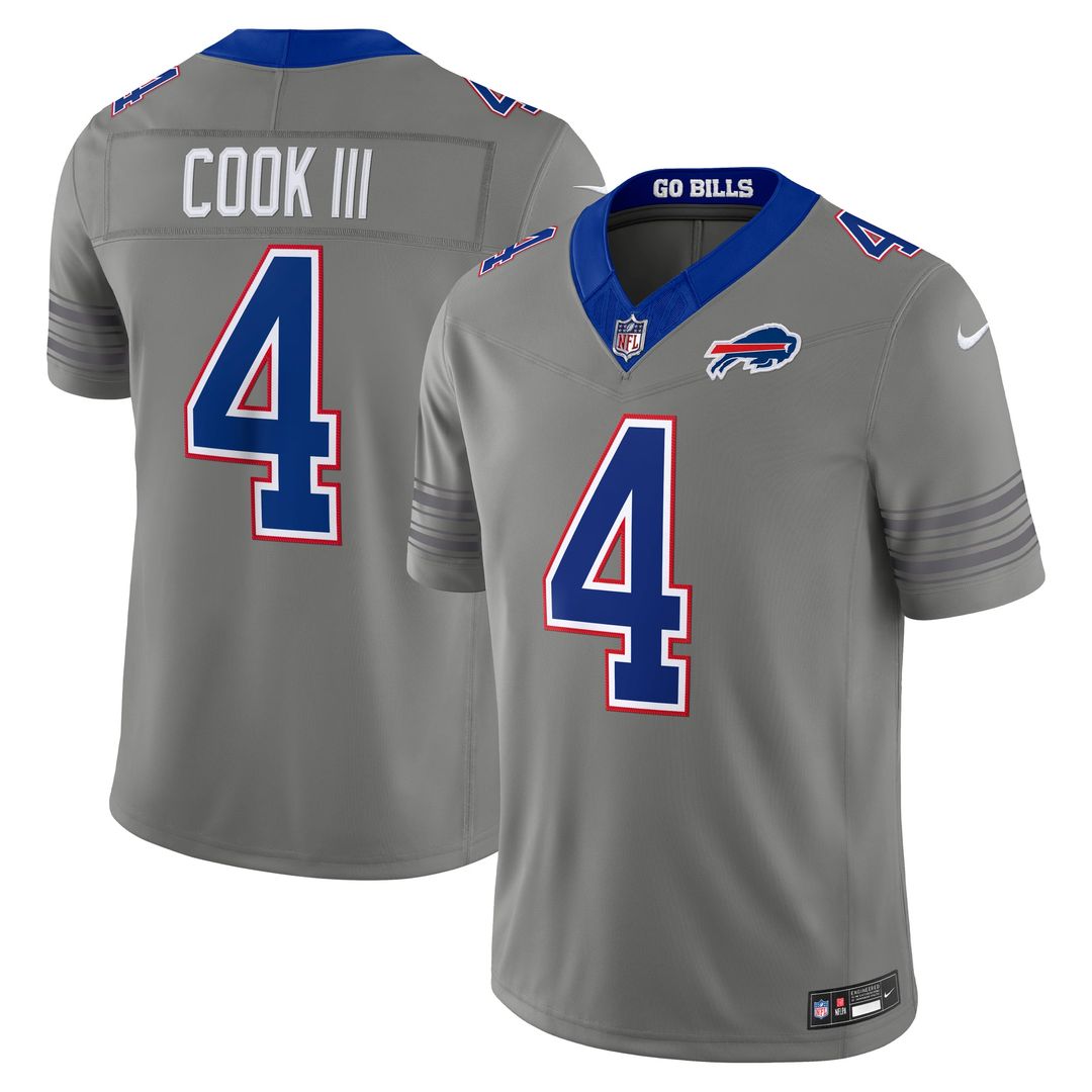 James Cook III Buffalo Bills Vapor F.U.S.E. Stitched Limited Jersey - Royal Blue