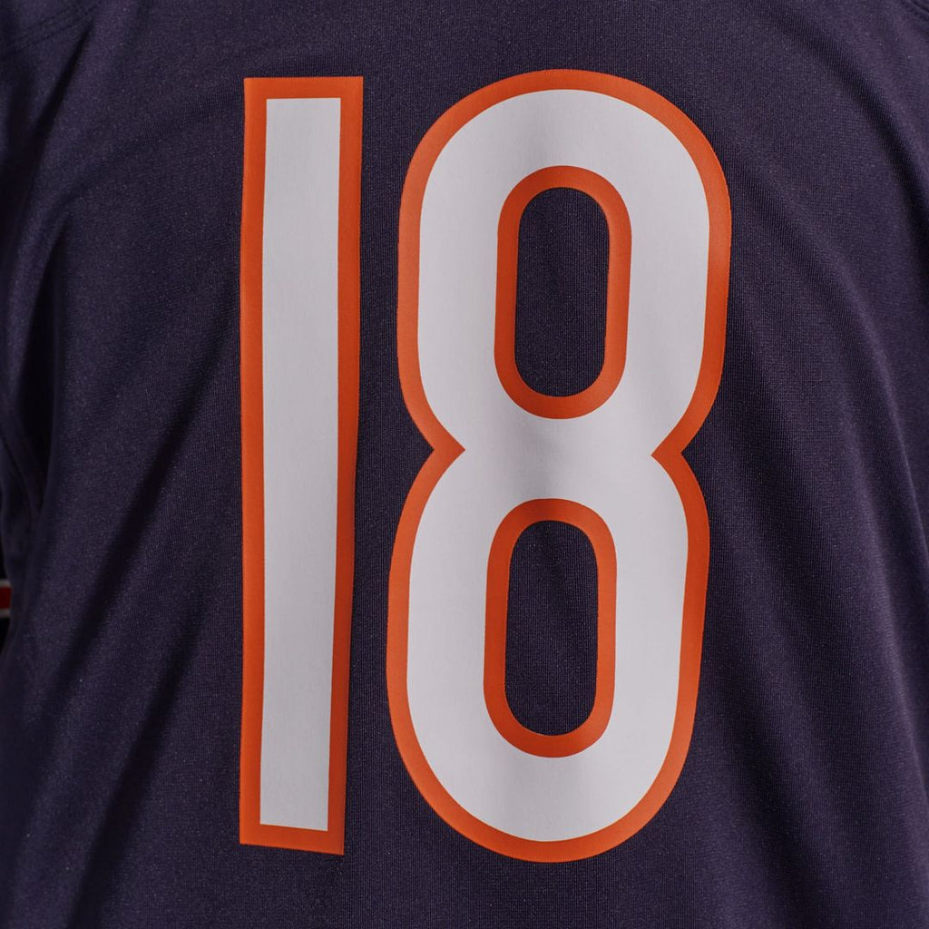 Caleb Williams Chicago Bears First Round Pick Game Jersey - White