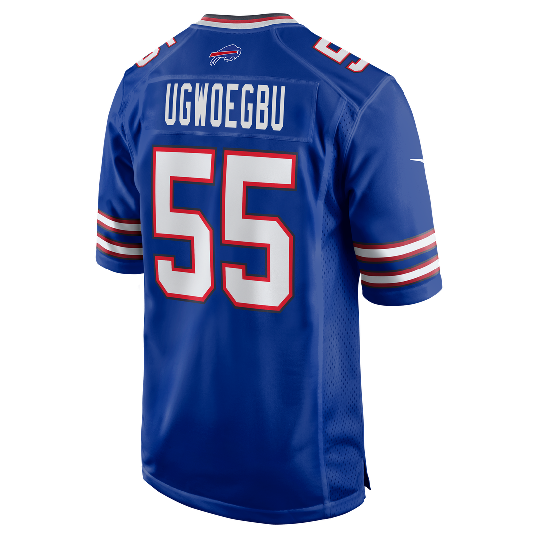 David Ugwoegbu Buffalo Bills Game Jersey - Royal Blue