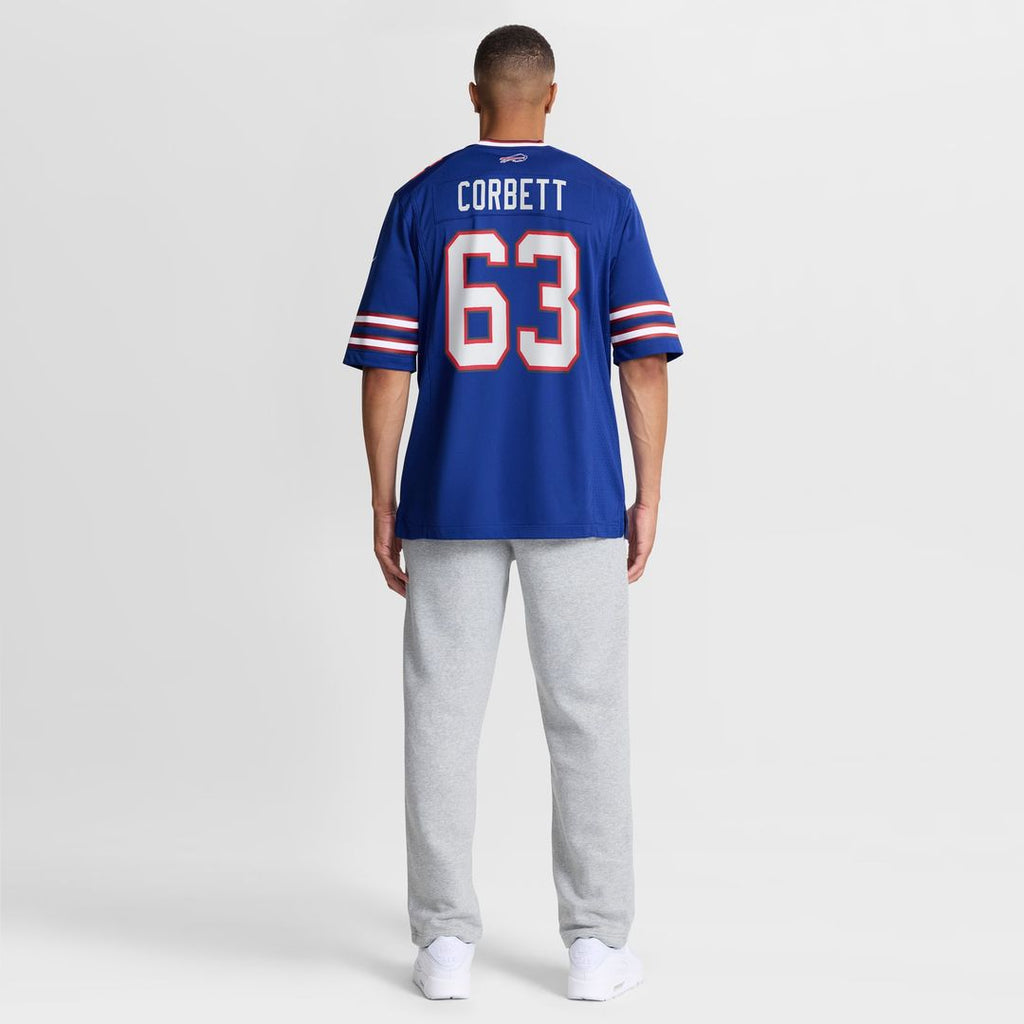 Austin Corbett Buffalo Bills Game Jersey - Royal Blue