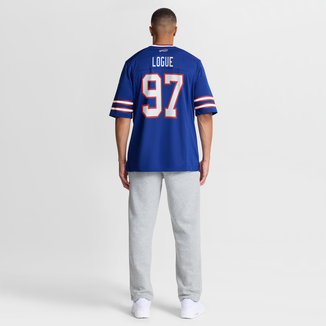 Zion Logue Buffalo Bills Game Jersey - Royal Blue
