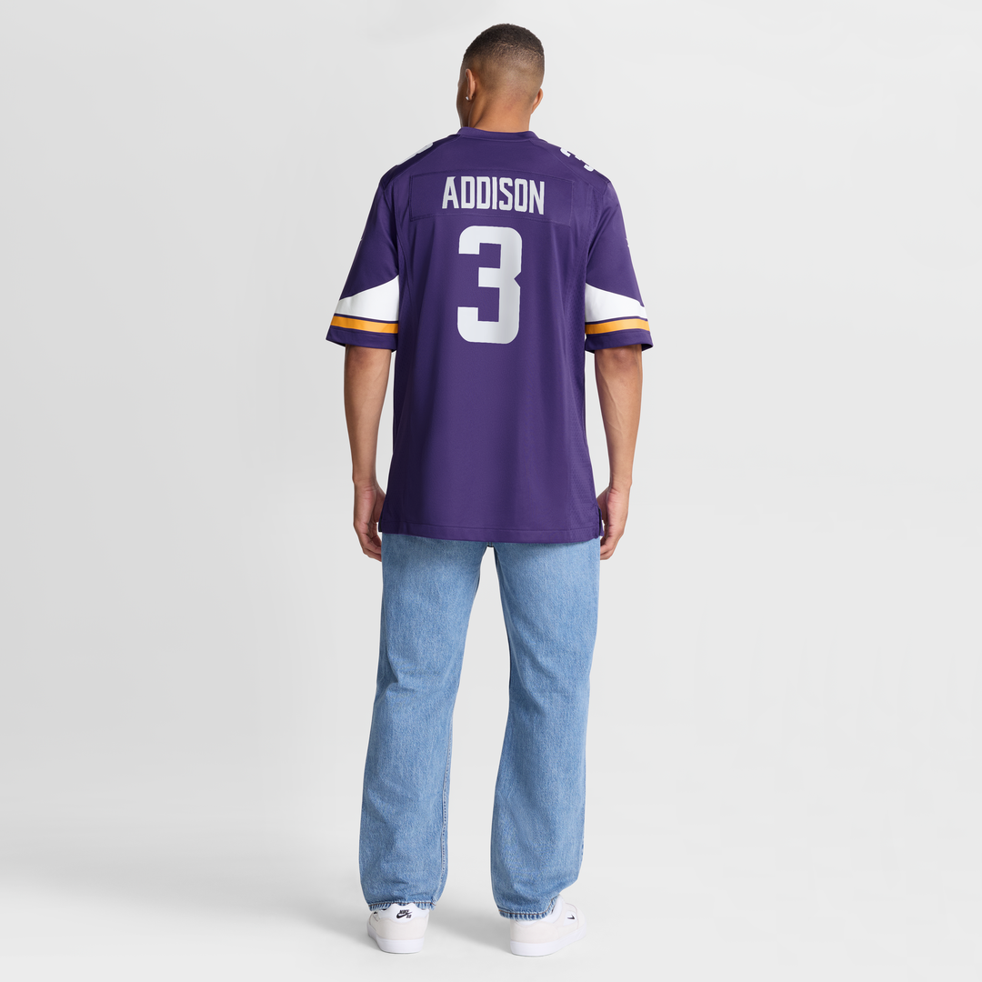 Jordan Addison Minnesota Vikings Alternate Game Jersey - White