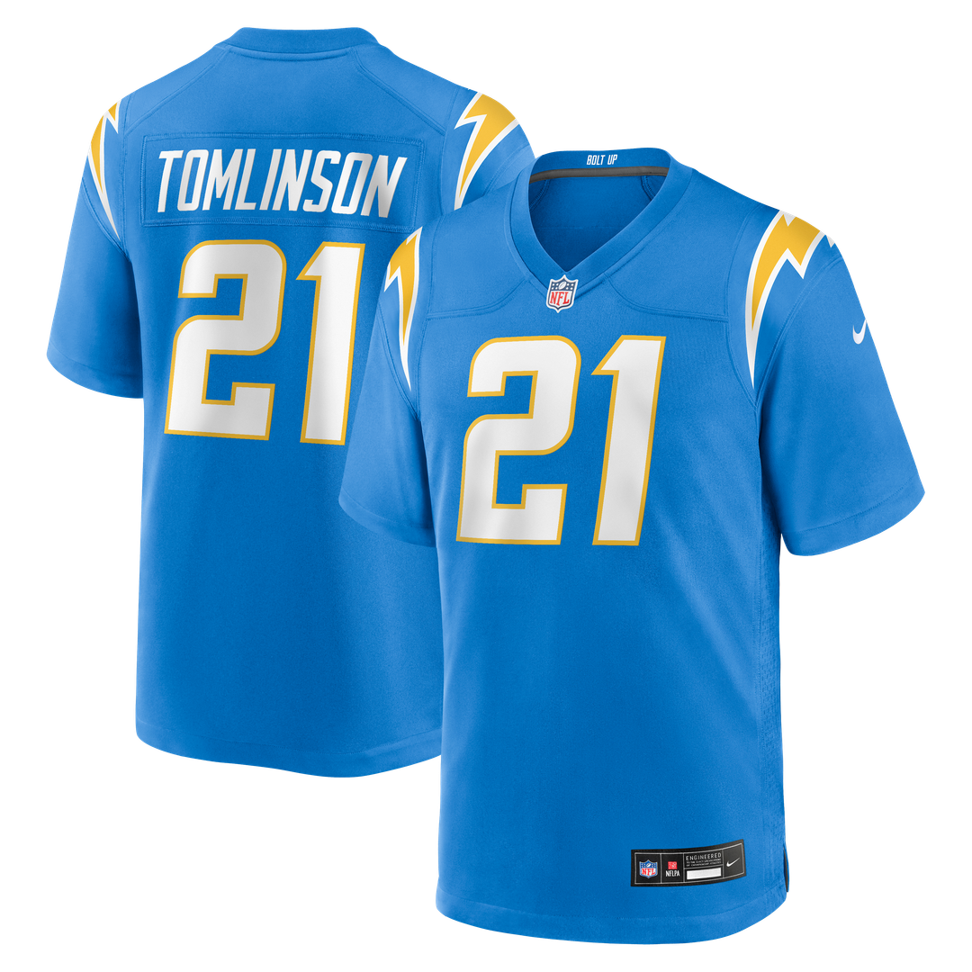 LaDainian Tomlinson Los Angeles Chargers Game Jersey - Powder Blue