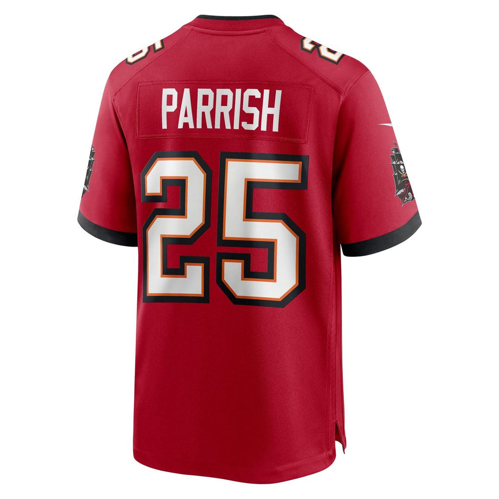 Jacob Parrish Tampa Bay Buccaneers Game Jersey - Red
