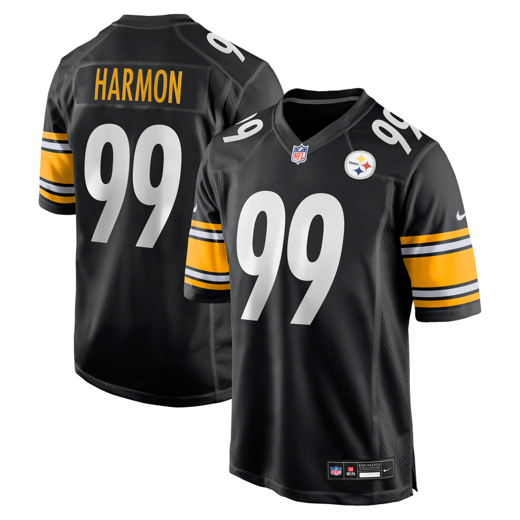 Derrick Harmon Pittsburgh Steelers Game Jersey - Black