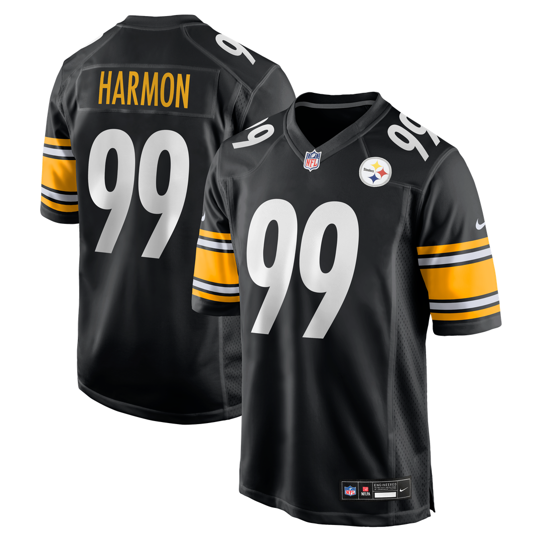 Derrick Harmon Pittsburgh Steelers Game Jersey - Black
