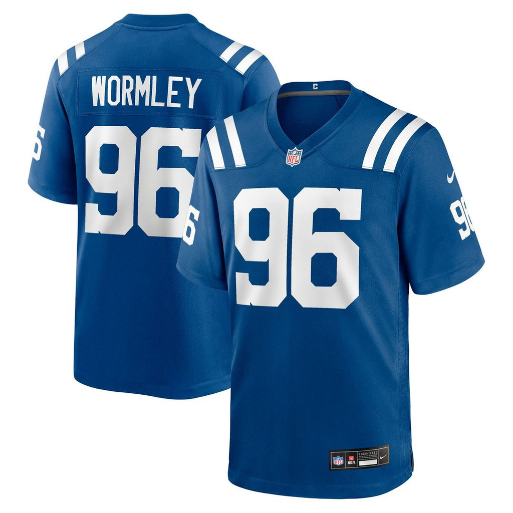 Chris Wormley Indianapolis Colts Game Jersey - Royal Blue
