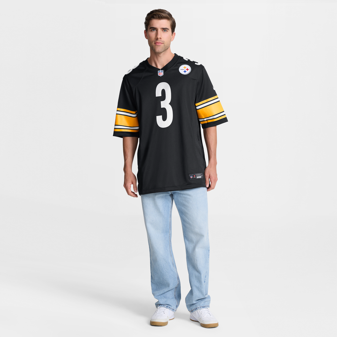 Jaquan Brisker Pittsburgh Steelers Game Jersey - Black