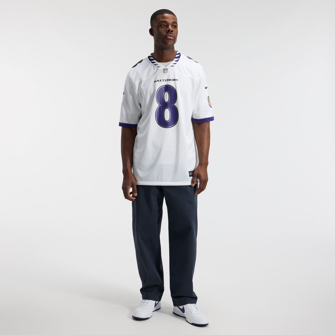 Lamar Jackson Baltimore Ravens Alternate Game Jersey - Black