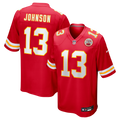 Nazeeh Johnson Kansas City Chiefs Game Jersey - Red