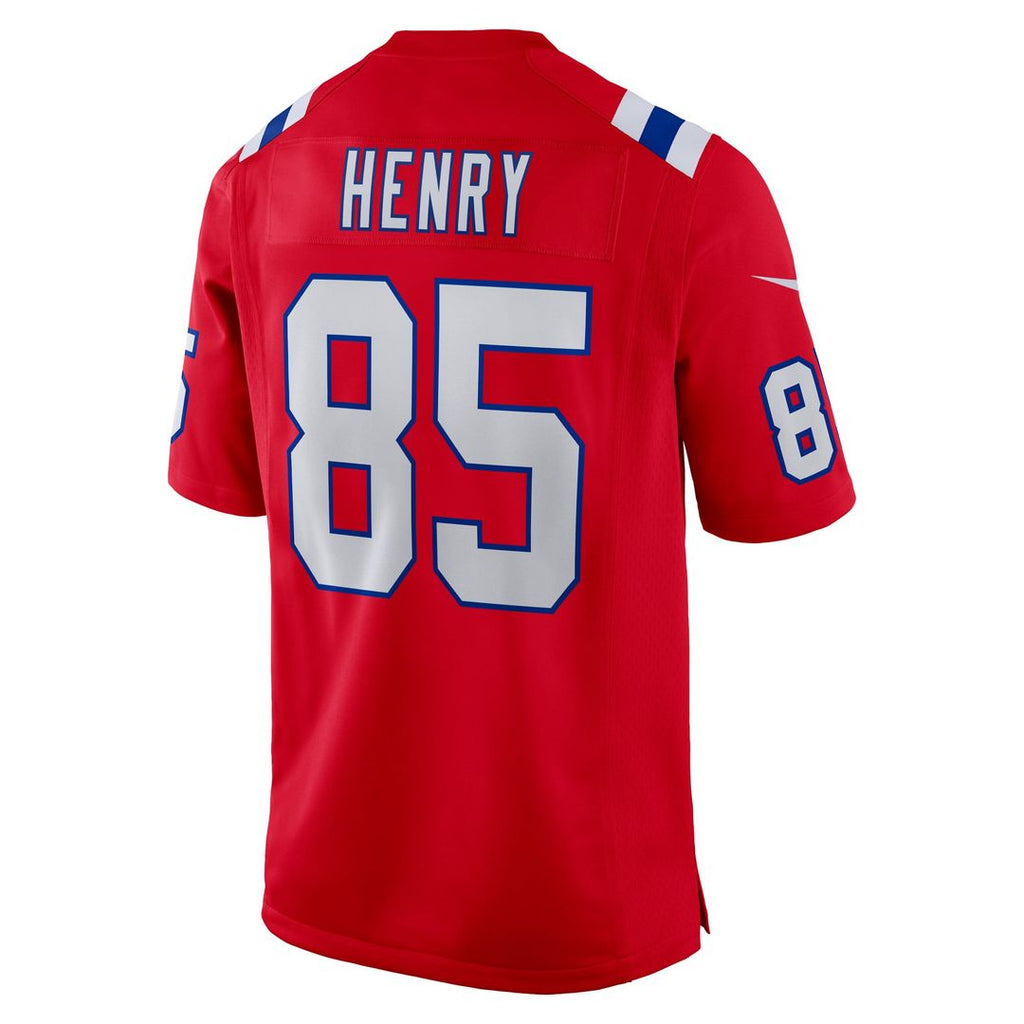 Hunter Henry New England Patriots Game Alternate Jersey - Red