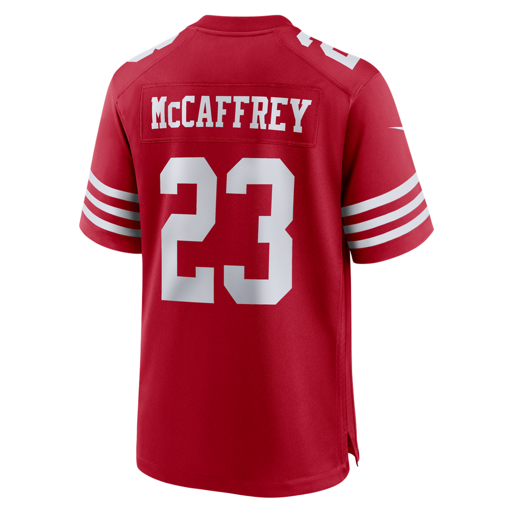 Christian McCaffrey San Francisco 49ers 80th Anniversary Game Jersey - White
