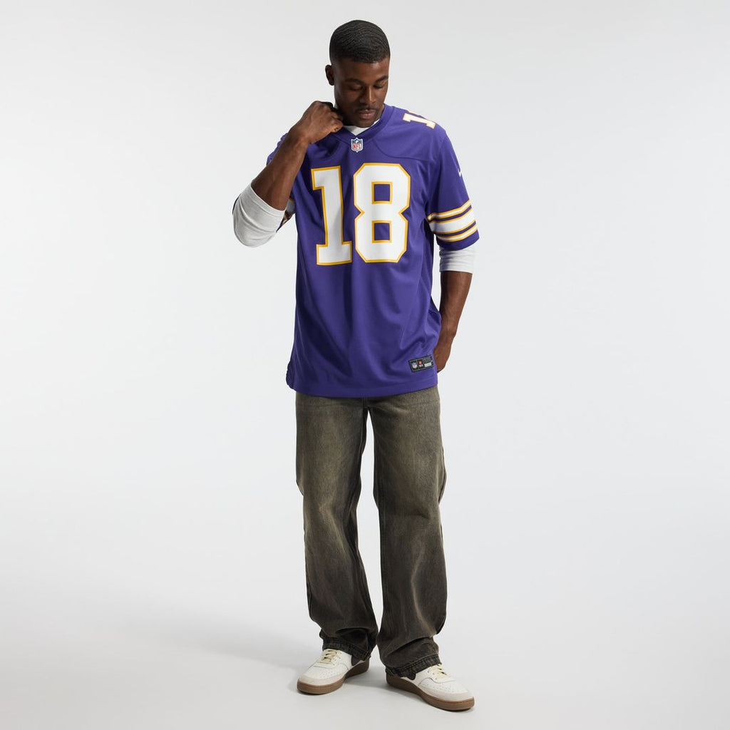 Justin Jefferson Minnesota Vikings Alternate Game Jersey - White