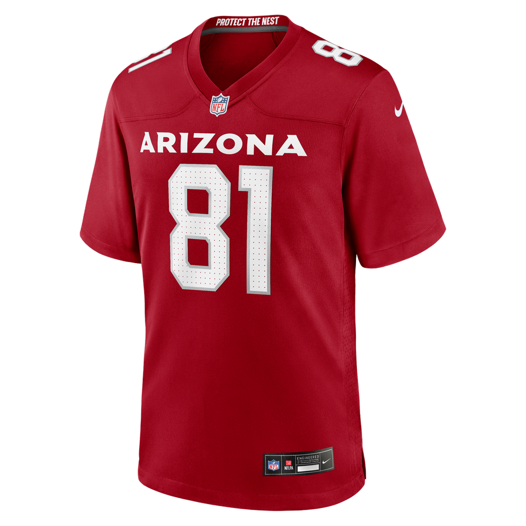 Travis Vokolek Arizona Cardinals Game Jersey - Cardinal