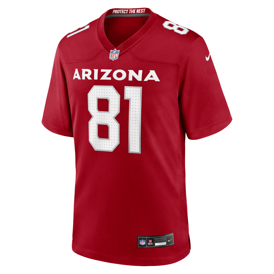 Travis Vokolek Arizona Cardinals Game Jersey - Cardinal