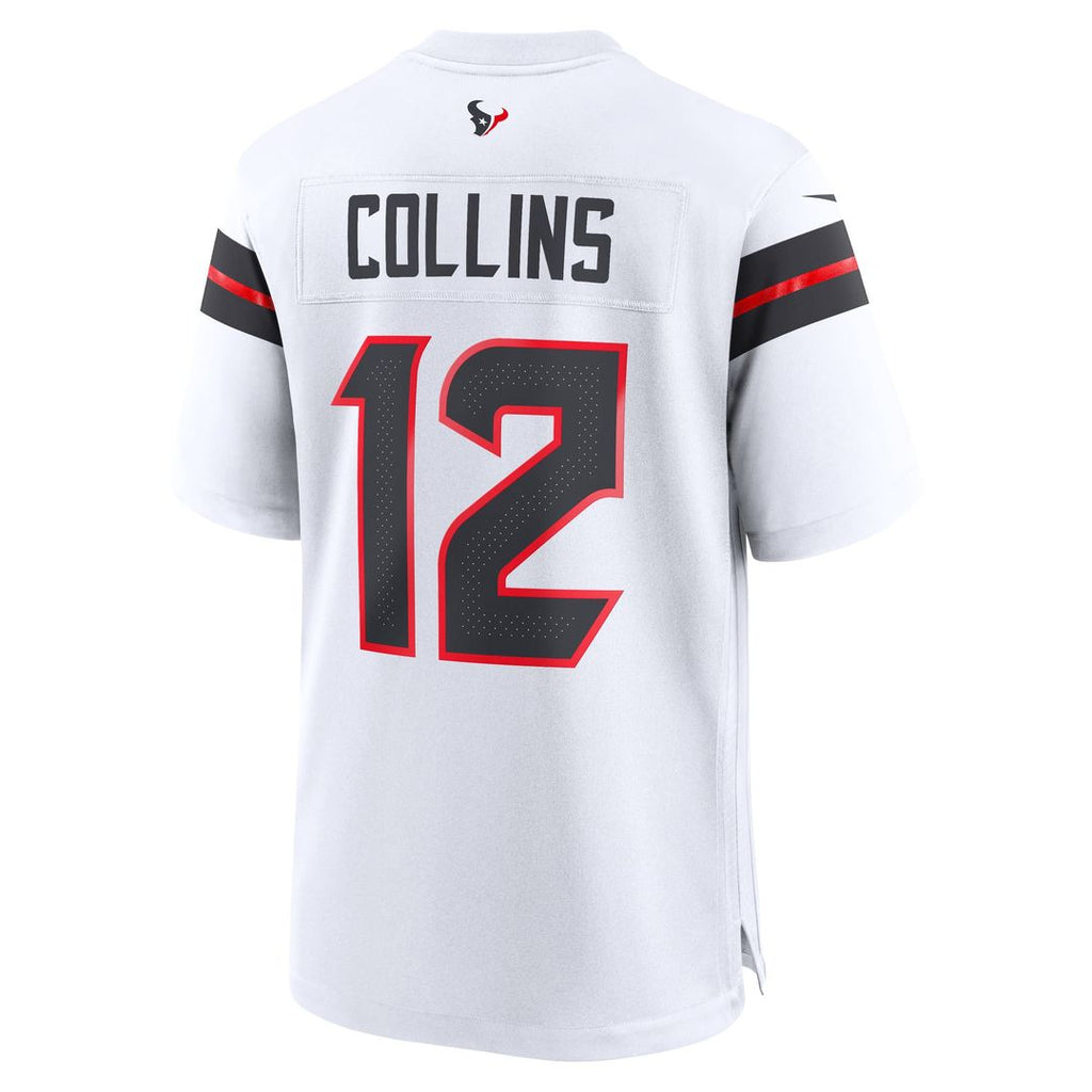 Nico Collins Houston Texans Game Jersey - White