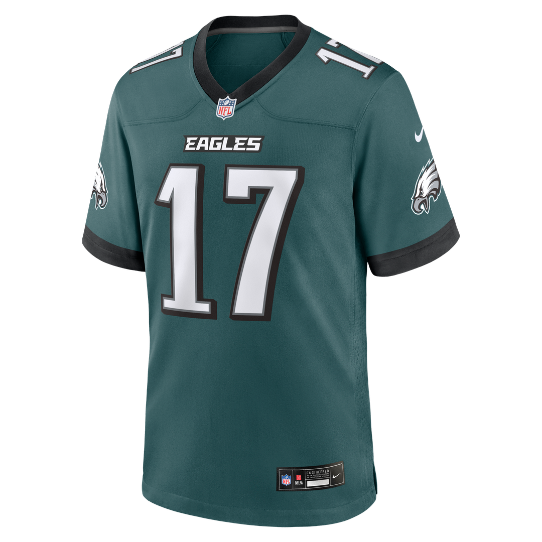 Arnold Ebiketie Philadelphia Eagles Game Jersey - Midnight Green