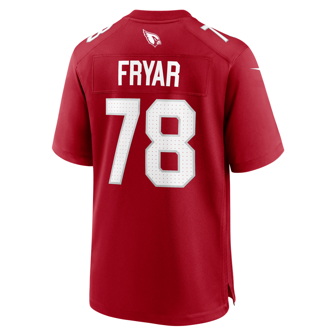 Josh Fryar Arizona Cardinals Game Jersey - Cardinal