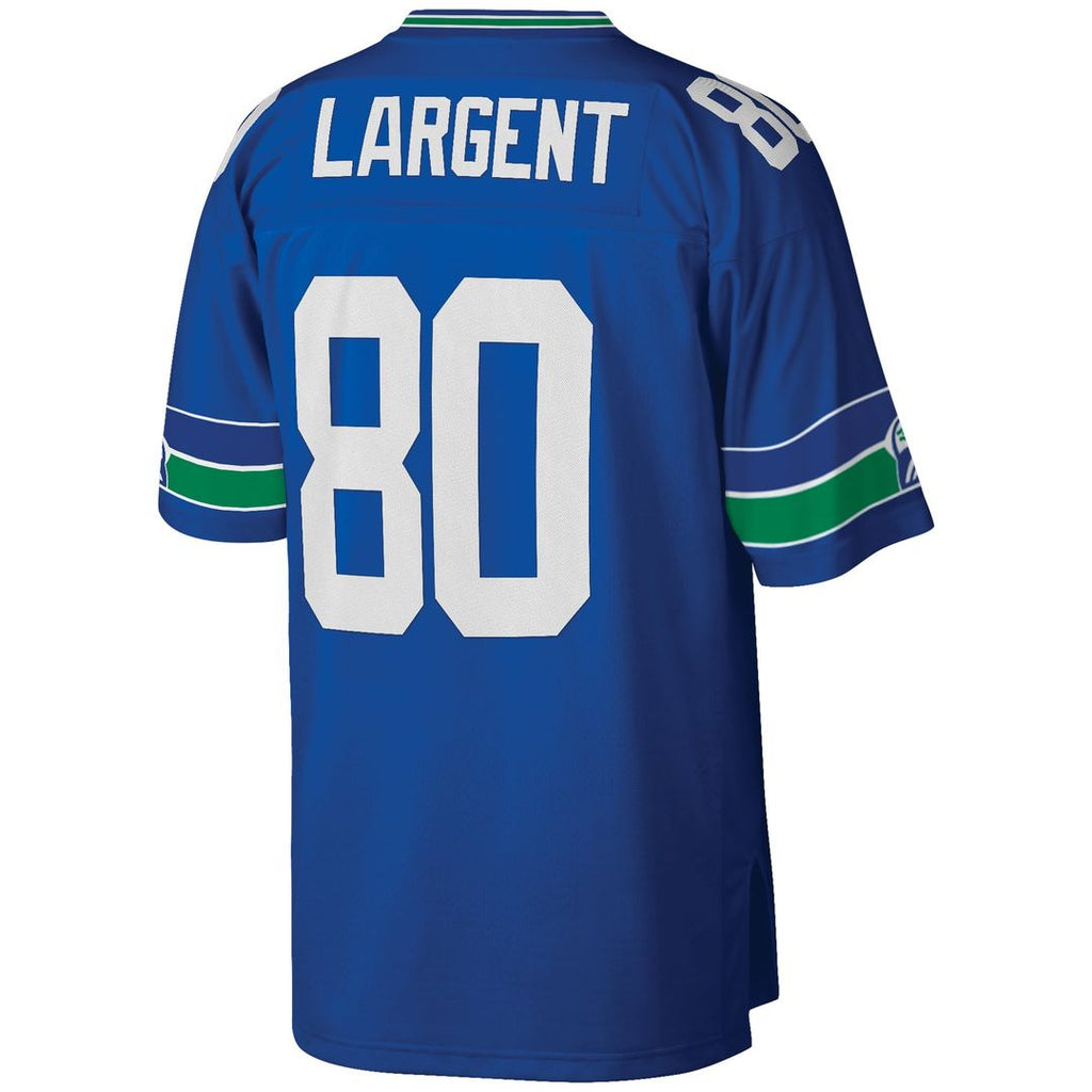 Steve Largent Seattle Seahawks Big & Tall 1985 Replica Jersey - Royal Blue