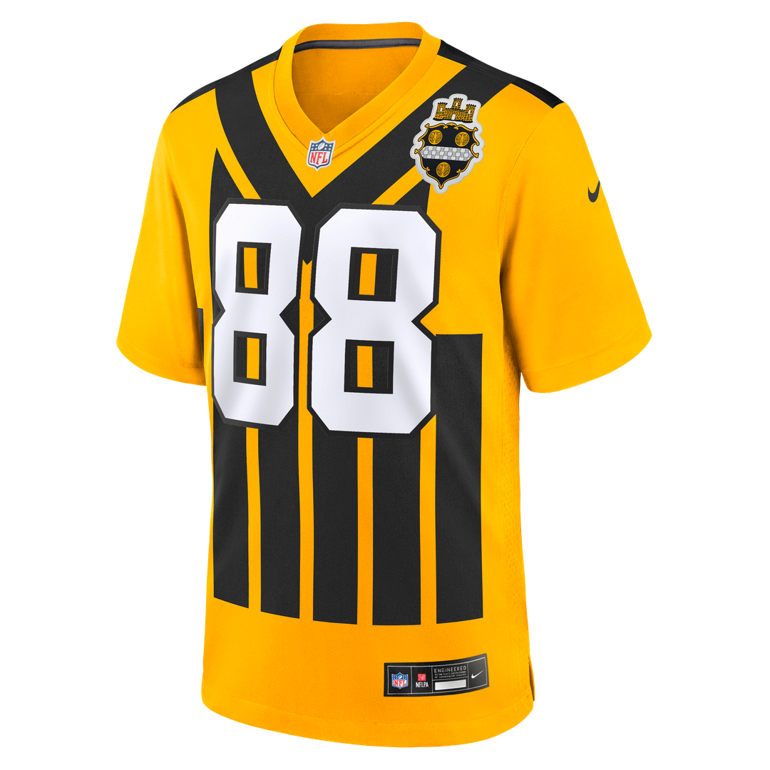 Pat Freiermuth Pittsburgh Steelers Alternate 1933 Throwback Game Jersey - Gold