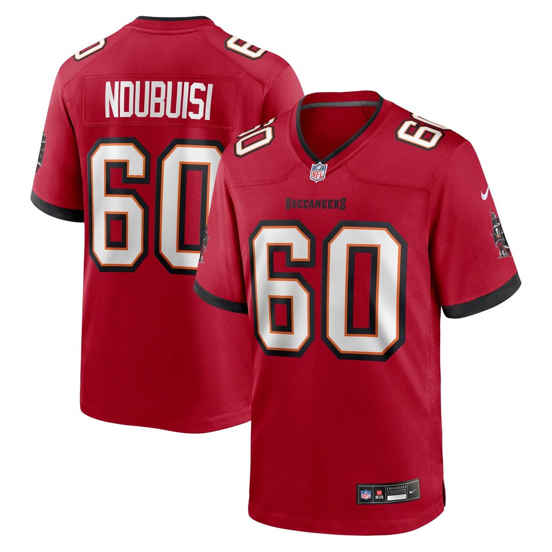 Haggai Ndubuisi Tampa Bay Buccaneers Game Jersey - Red