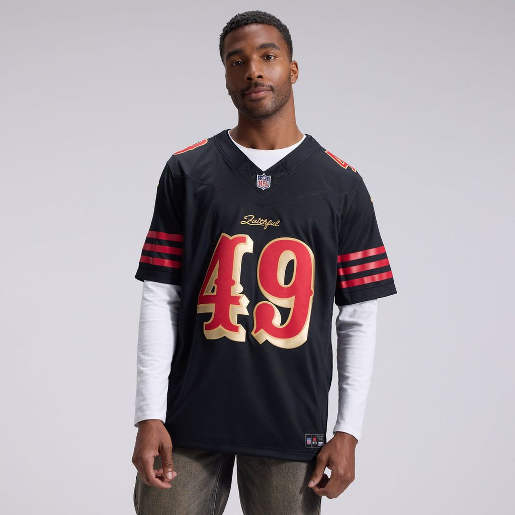 The Faithful San Francisco 49ers Rivalries Collection Stitched Limited Jersey - Black