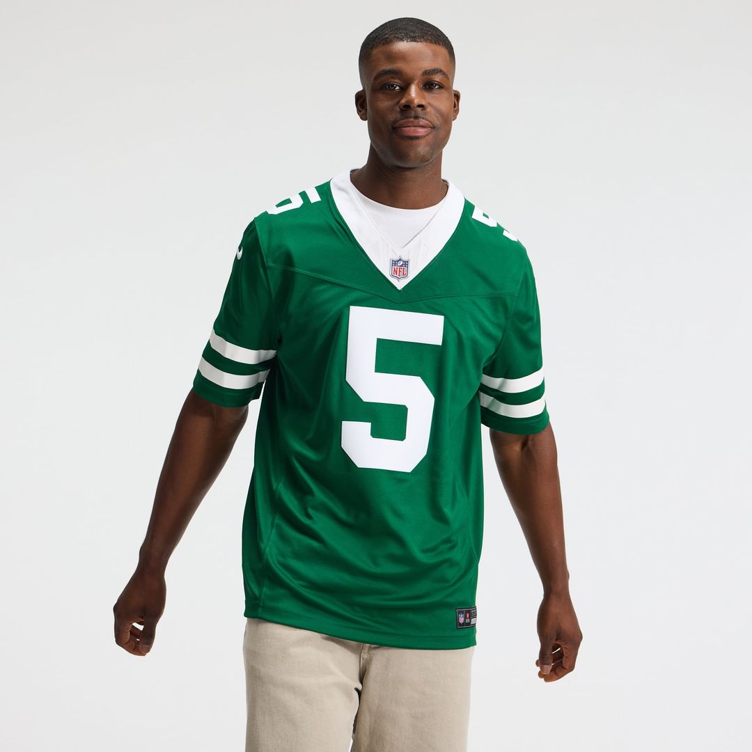 Garrett Wilson New York Jets Vapor F.U.S.E. Stitched Limited Jersey - Legacy Green