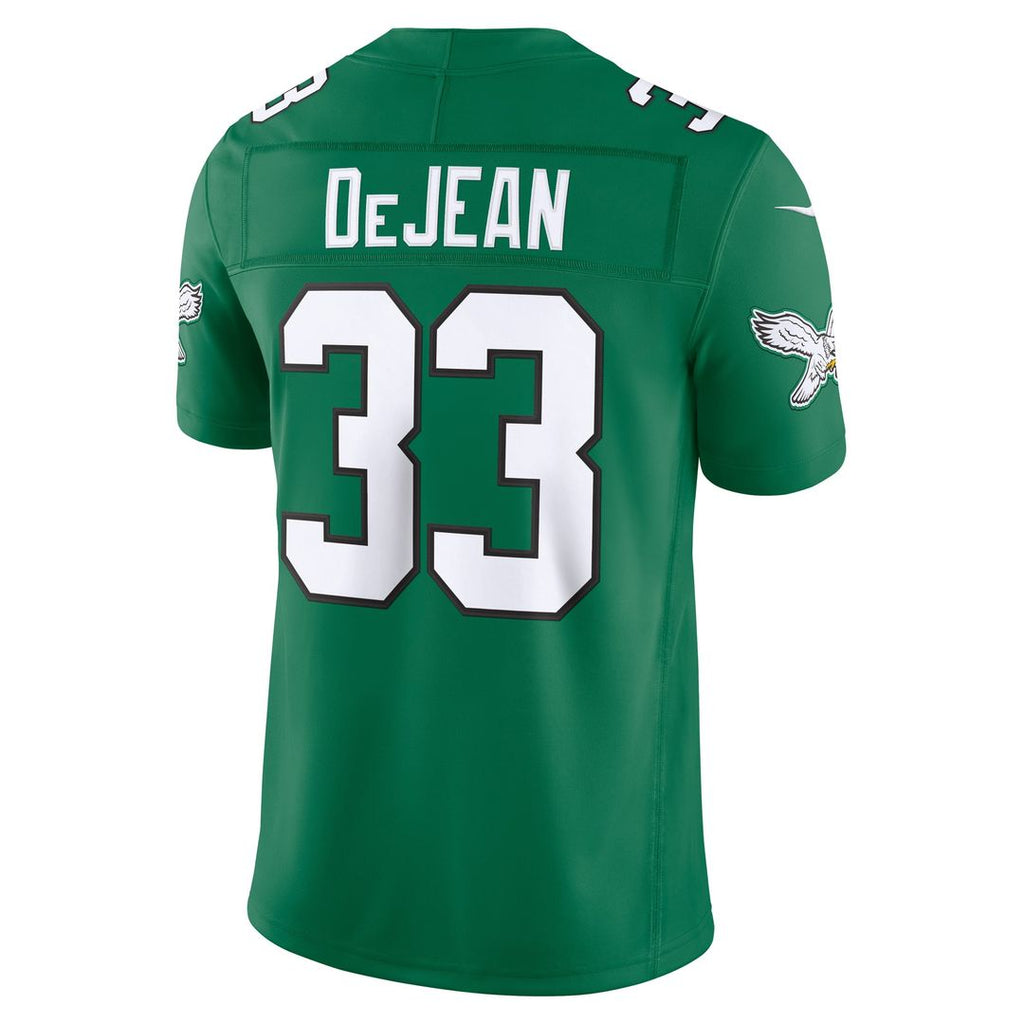 Cooper DeJean Philadelphia Eagles Alternate Vapor F.U.S.E. Stitched Limited Jersey - Kelly Green