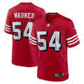 Fred Warner San Francisco 49ers Alternate Game Jersey - Scarlet