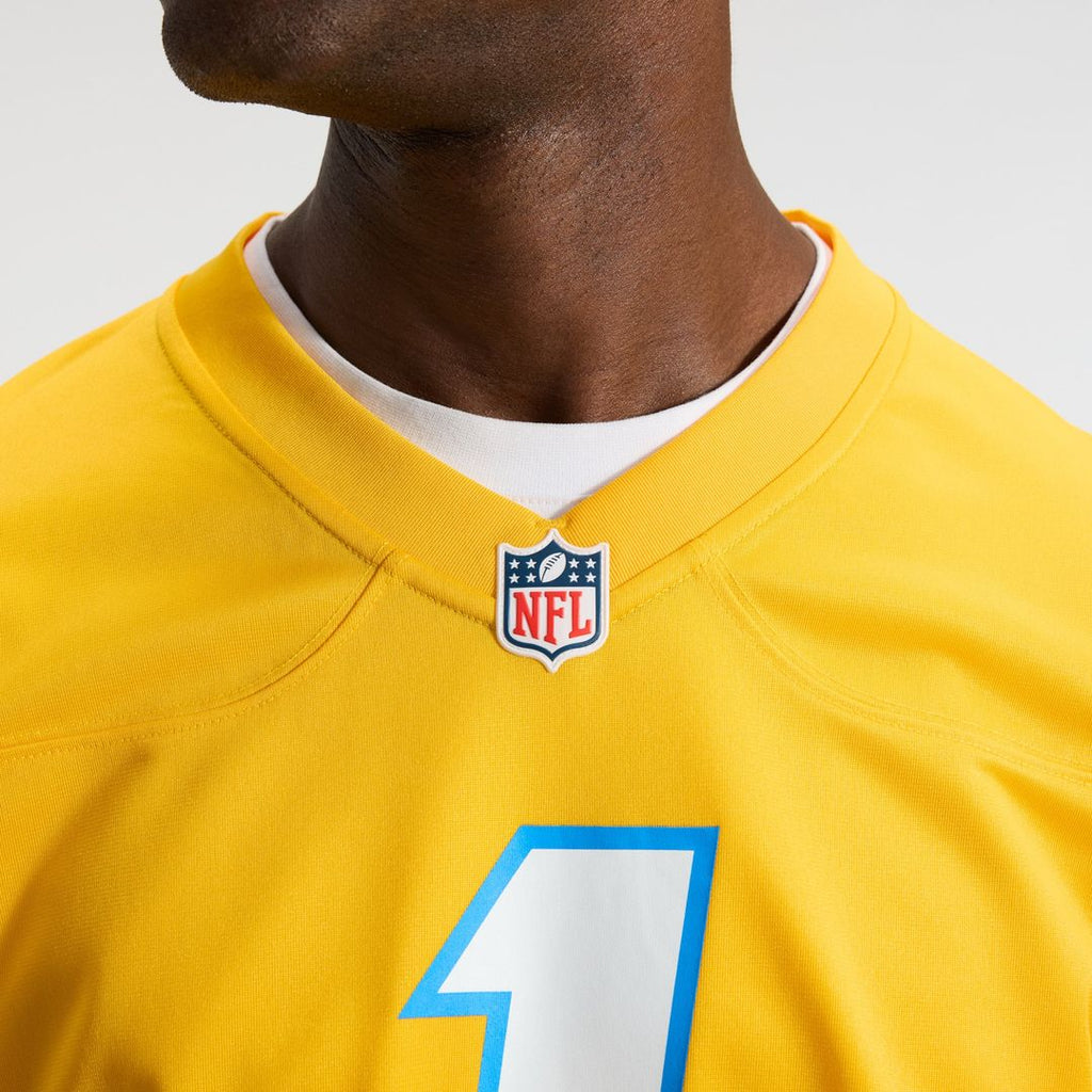 Quentin Johnston Los Angeles Chargers Alternate Charger Power Game Jersey - Gold