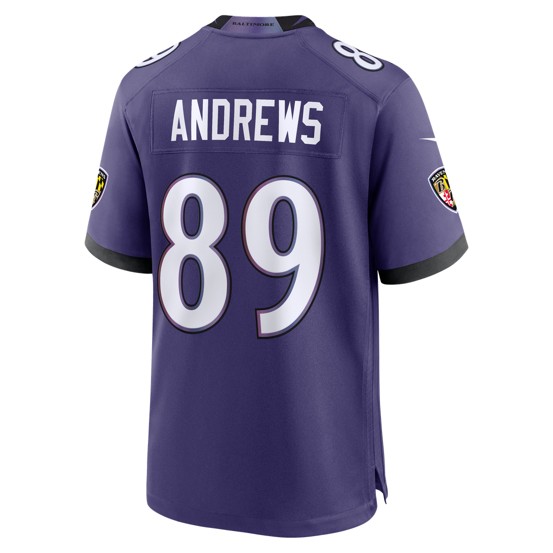 Mark Andrews Baltimore Ravens Game Jersey - Purple