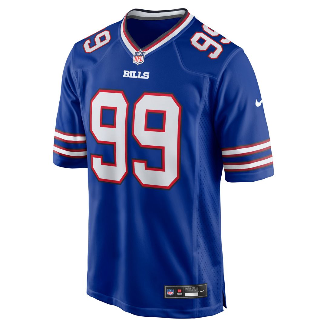 T.J. Parker Buffalo Bills Game Jersey - Royal Blue