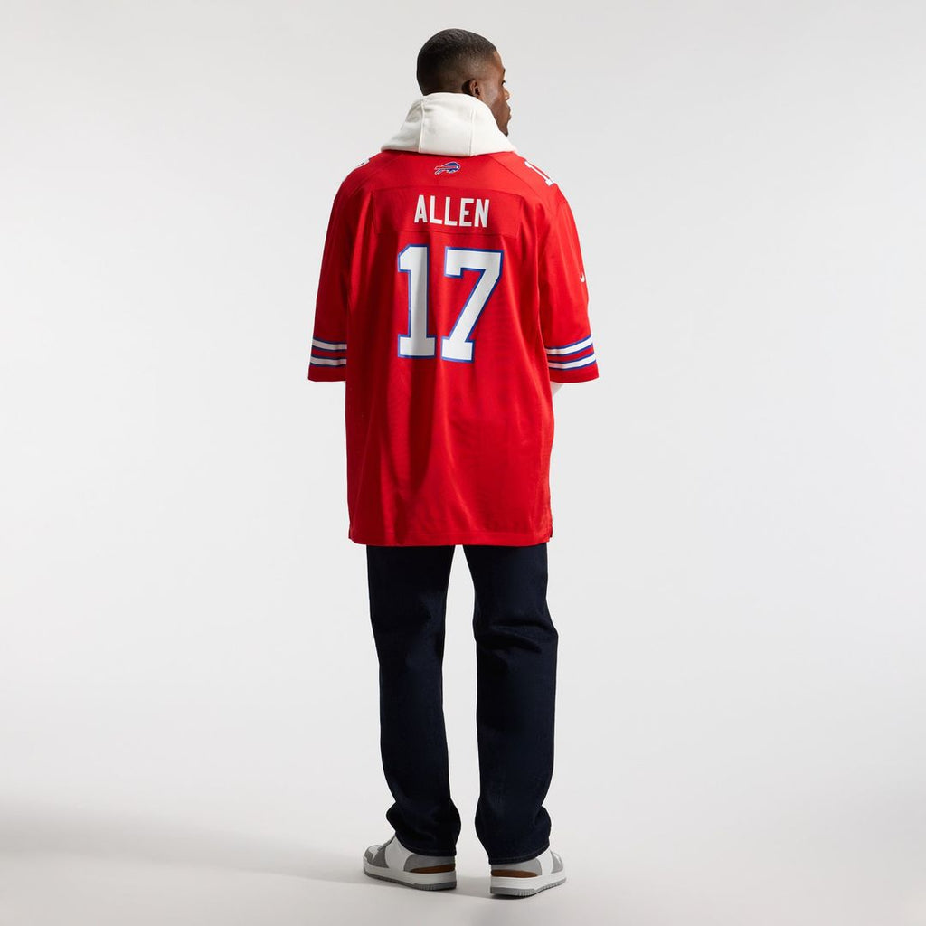 Josh Allen Buffalo Bills White Game Jersey - White