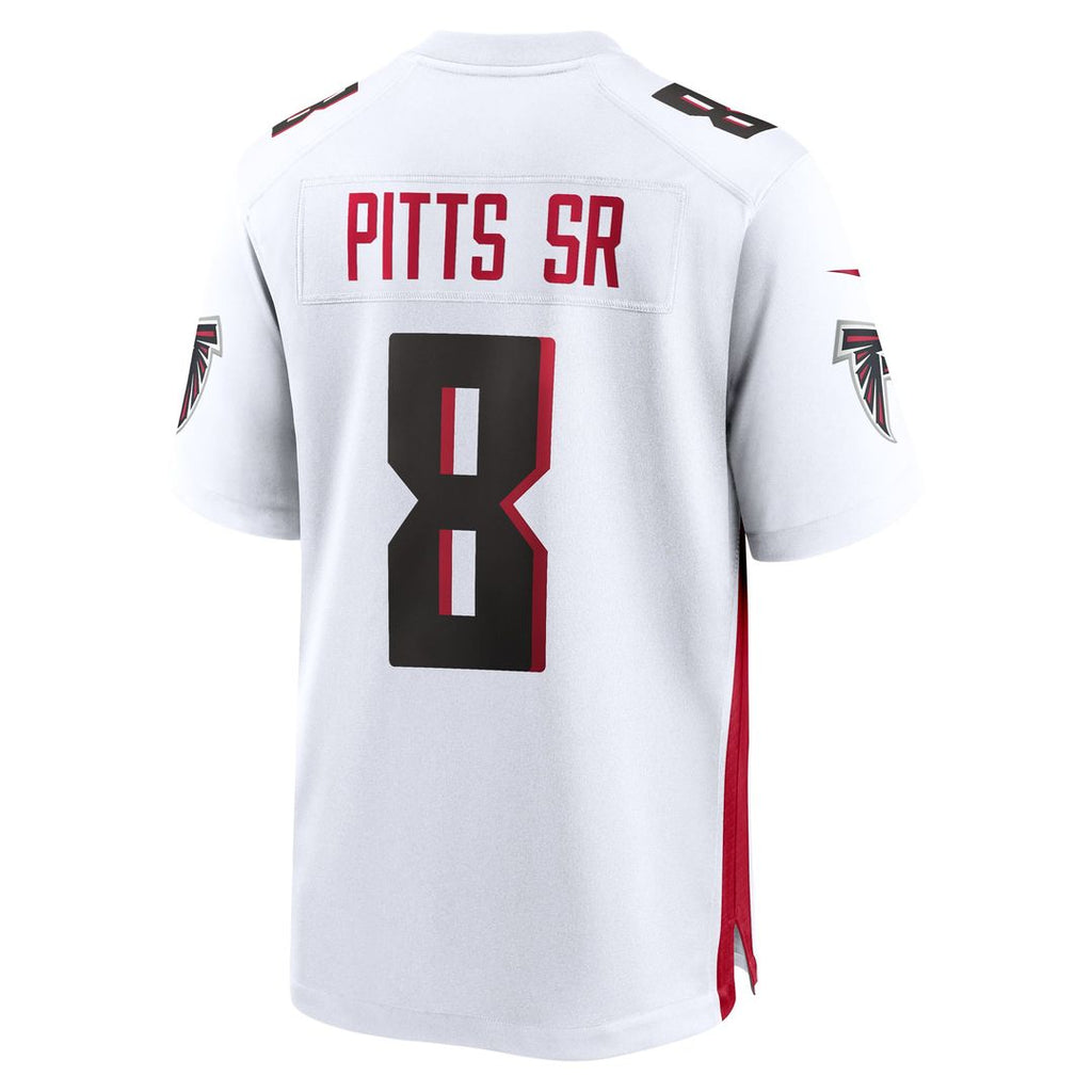 Kyle Pitts Sr. Atlanta Falcons White Game Jersey - White