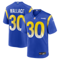 Josh Wallace Los Angeles Rams Game Jersey - Royal Blue