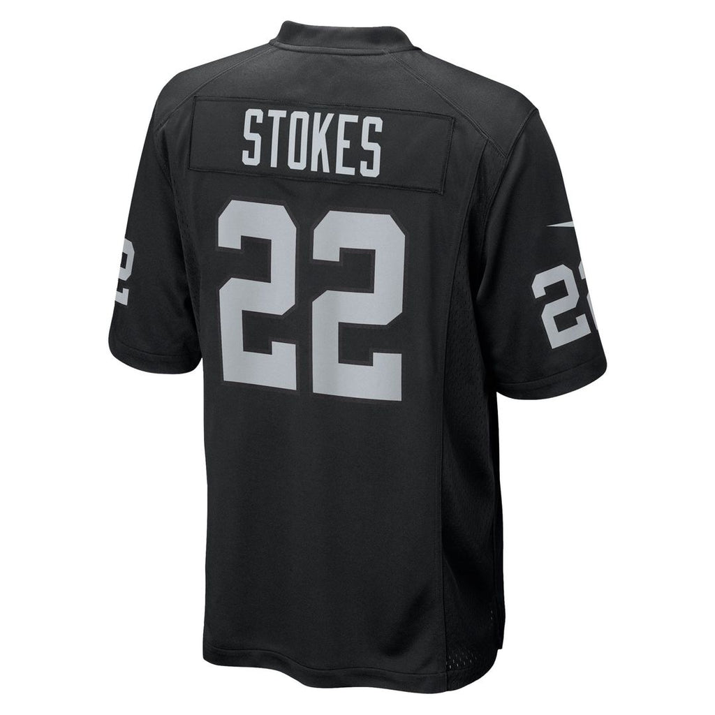 Eric Stokes Las Vegas Raiders Game Jersey - Black