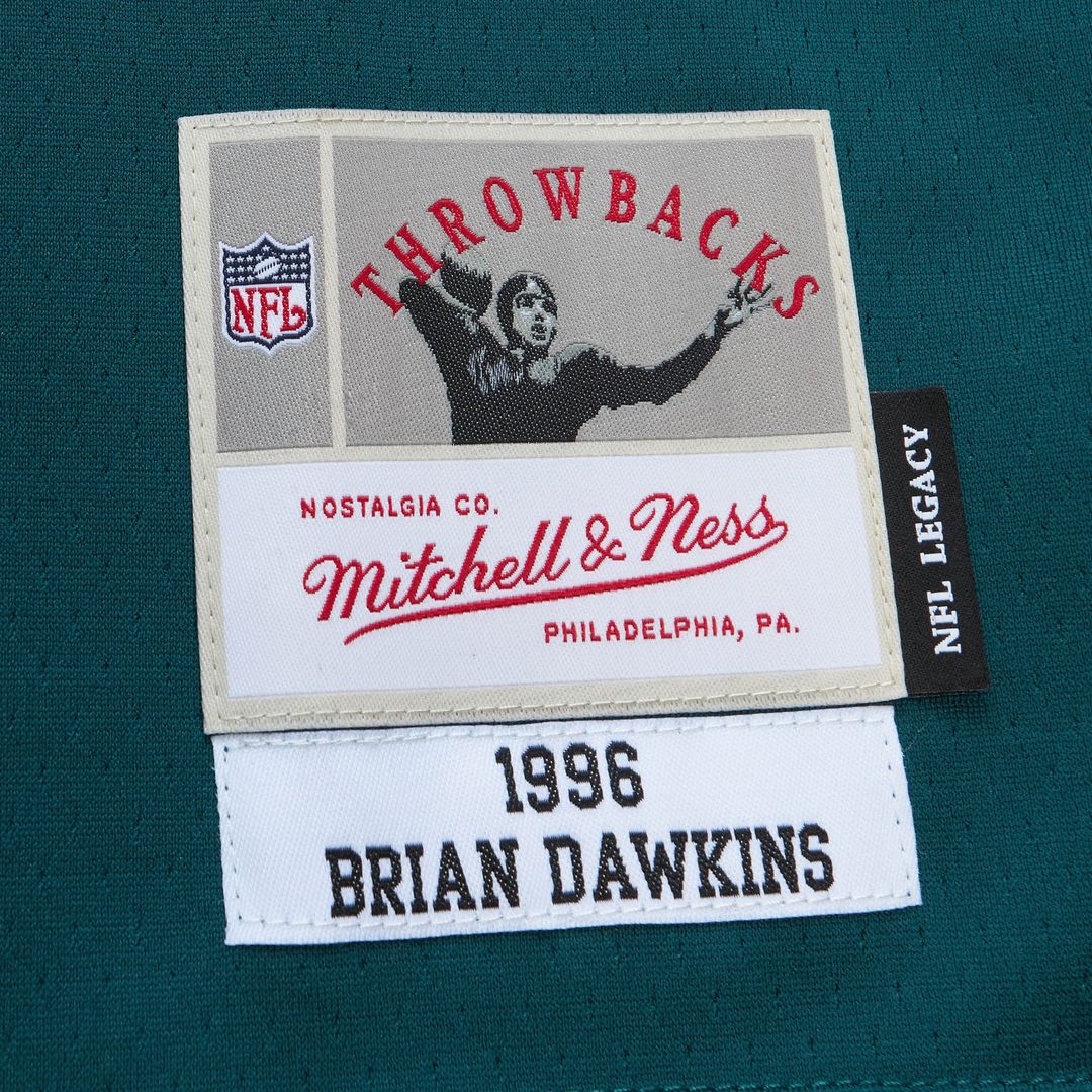 Brian Dawkins Philadelphia Eagles Legacy Replica Jersey - Black