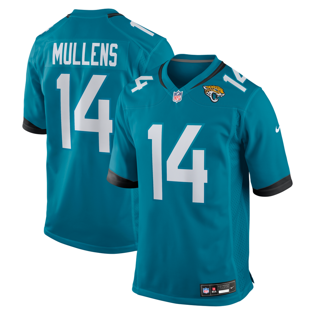 Nick Mullens Jacksonville Jaguars Game Jersey - Teal