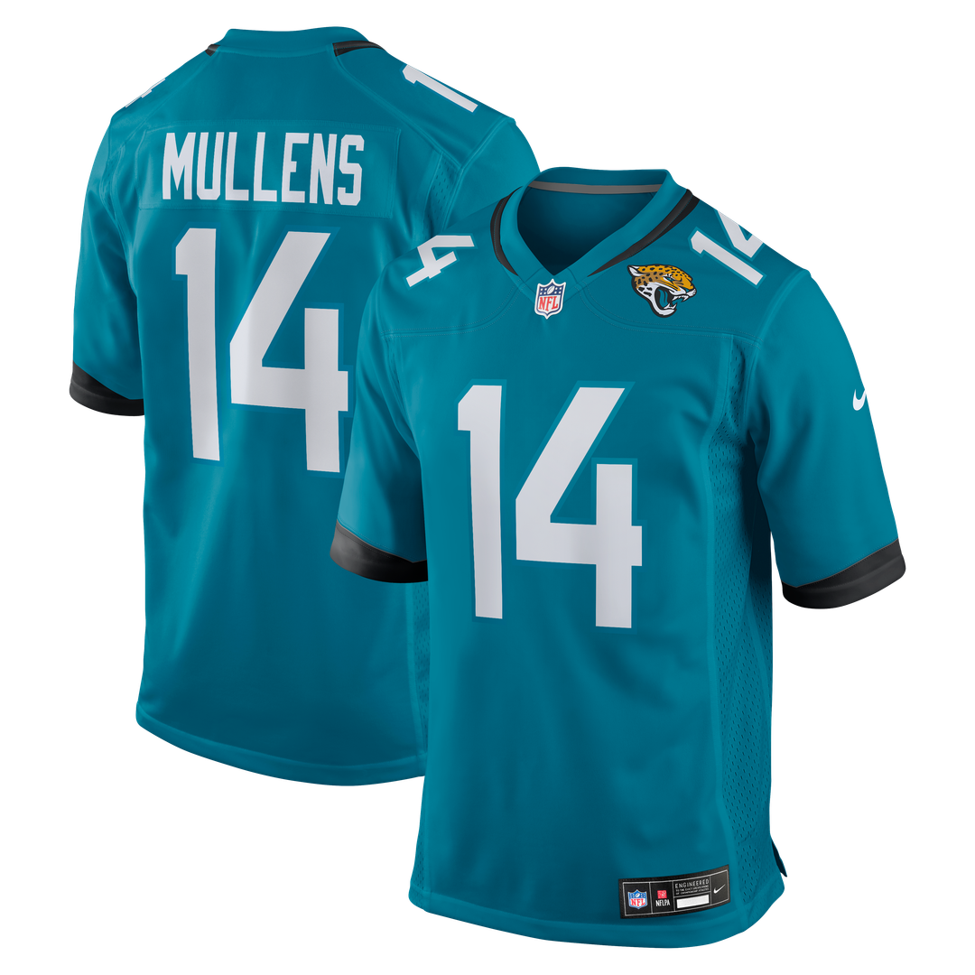 Nick Mullens Jacksonville Jaguars Game Jersey - Teal