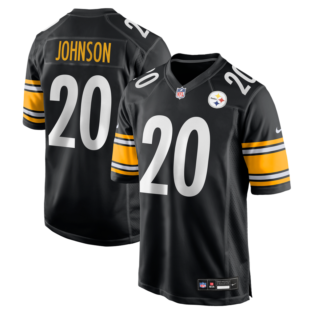 Kaleb Johnson Pittsburgh Steelers Game Jersey - Black