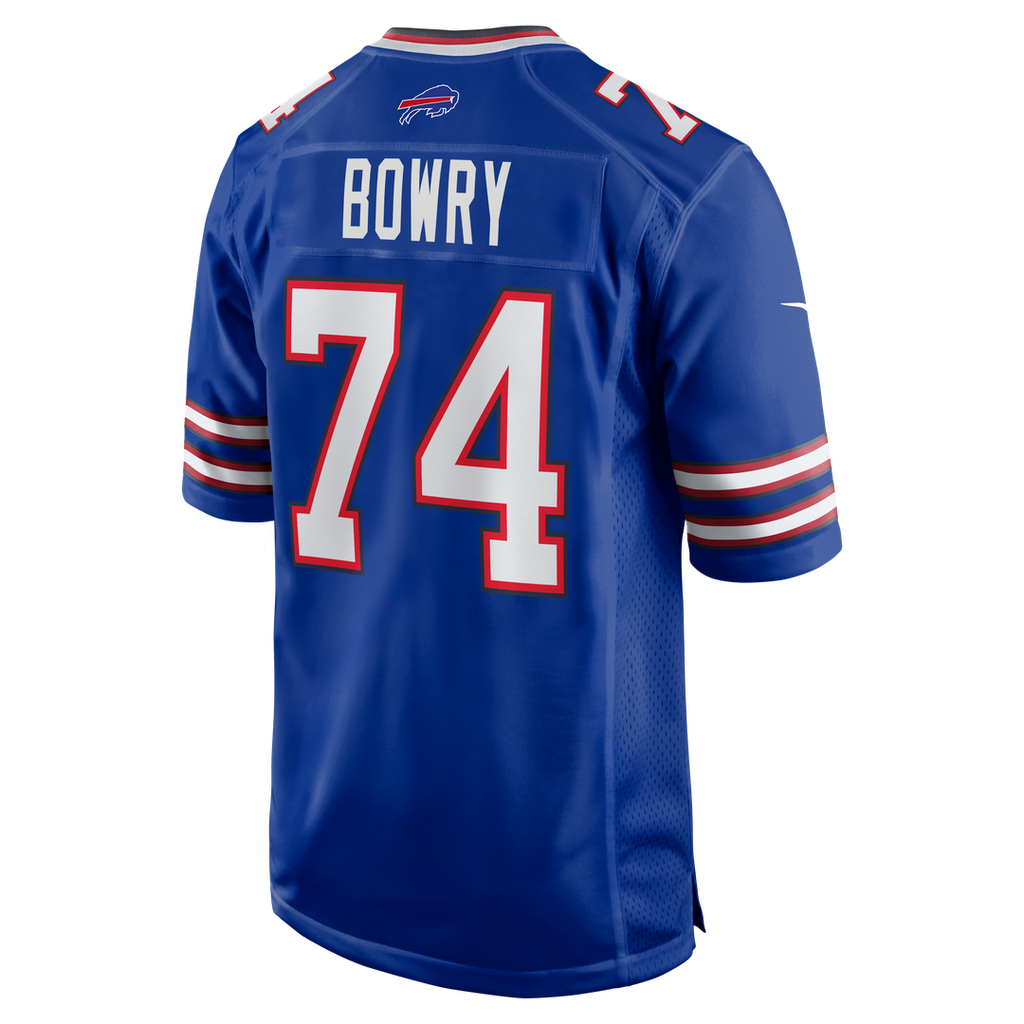 Jude Bowry Buffalo Bills Game Jersey - Royal Blue
