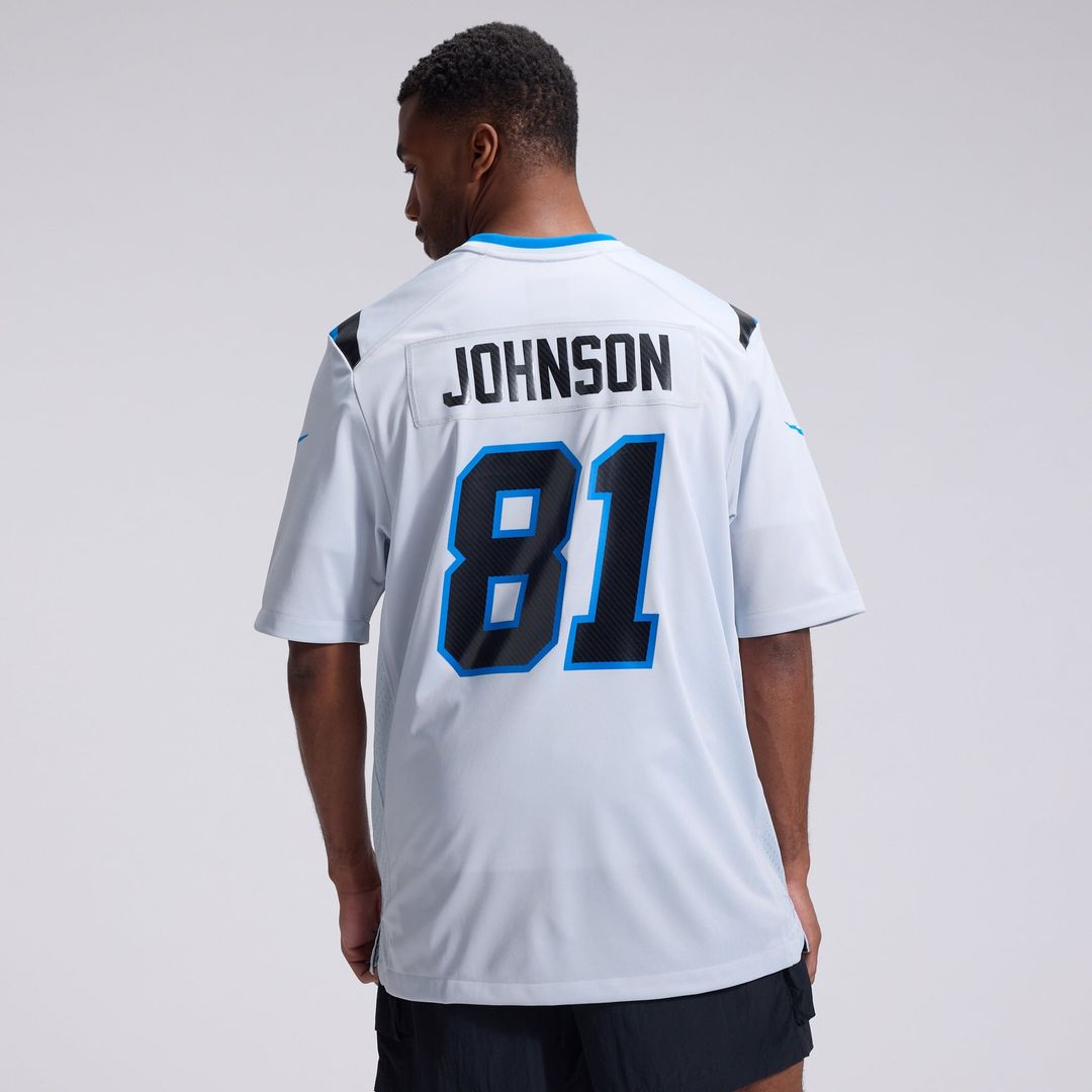 Calvin Johnson Detroit Lions 2026 Rivalries Collection Game Jersey - Silver